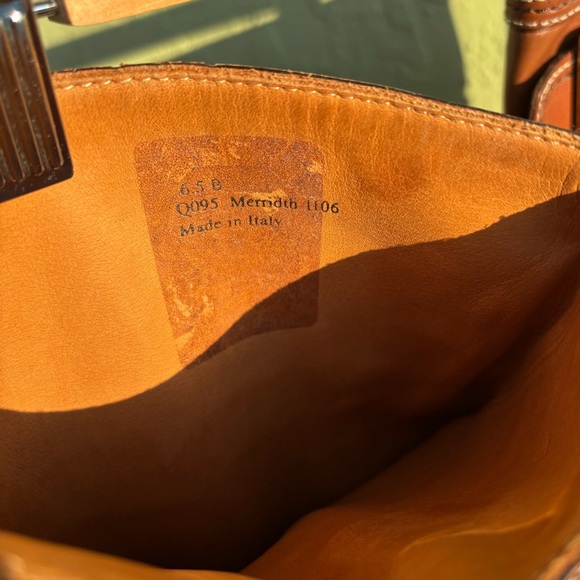 Coach Brown Leather embossed Knee-High Boots - Picture 7 of 10